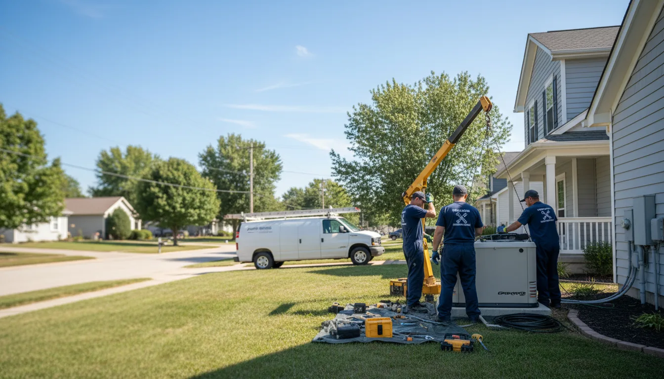 Generator Installation in Lafayette, IN near me